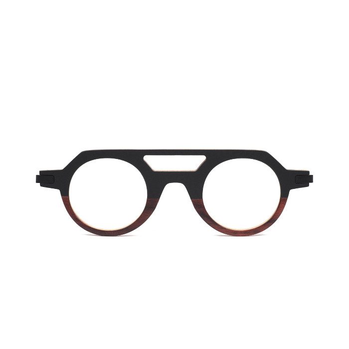 lunettes clement lunetier lucas noir bois de violette