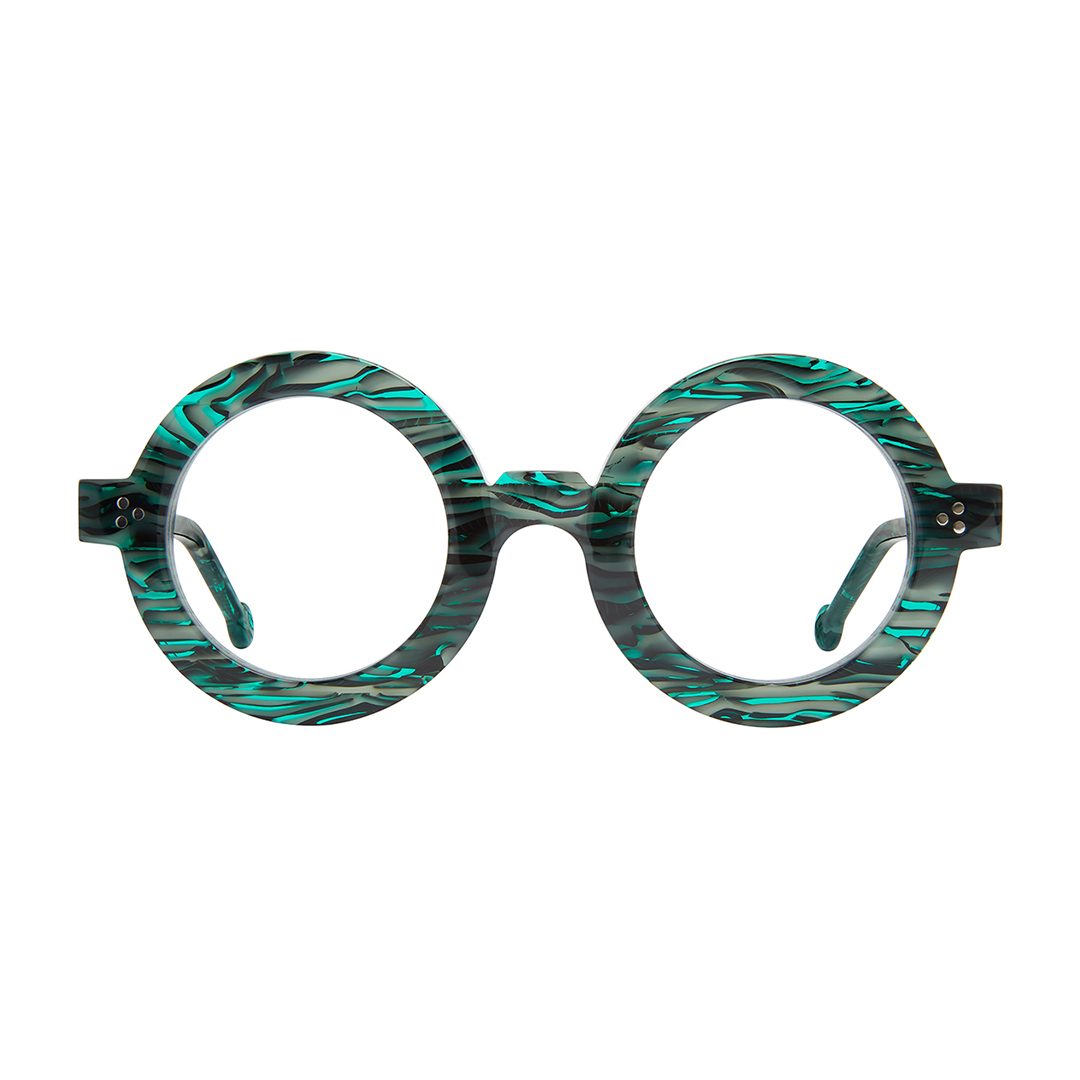lunettes l.a.eyeworks jobim 693 green dragon